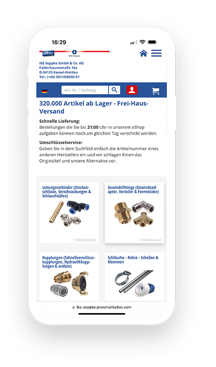 IbS Seppke GmbH & Co. KG Unser Shop